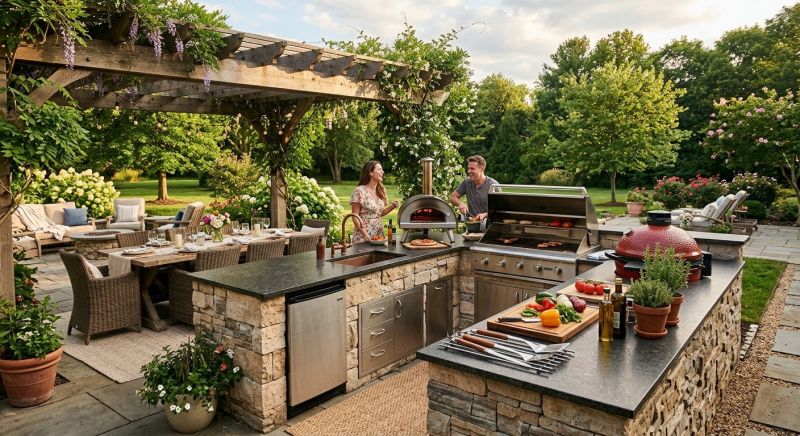 How Outdoor Kitchens Increase Home Value