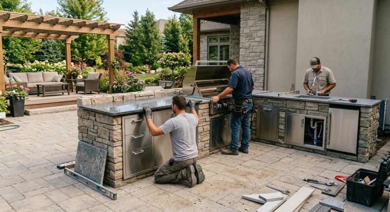Outdoor Kitchen Layout Ideas