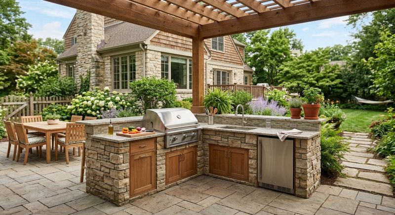 Outdoor Kitchen Features Homeowners Love